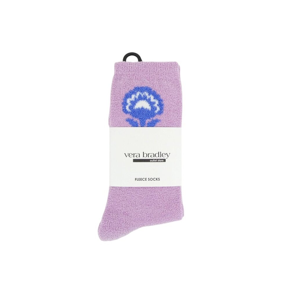 Vera Bradley Fall Thistle Fleece Socks NWT